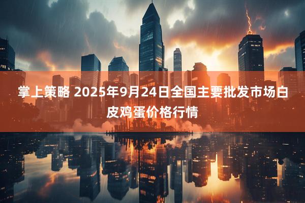 掌上策略 2025年9月24日全国主要批发市场白皮鸡蛋价格行情