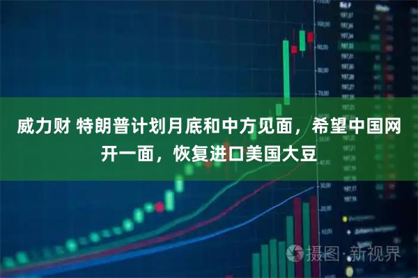 威力财 特朗普计划月底和中方见面，希望中国网开一面，恢复进口美国大豆